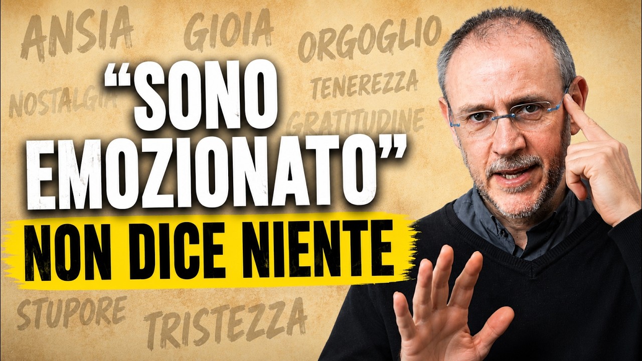 Don Giovanni nella rubrica I consigli di don Giovanni: perché dire sono emozionato non basta